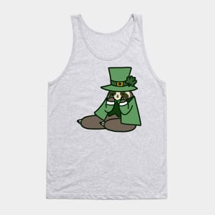 Leprechaun Sloth Tank Top